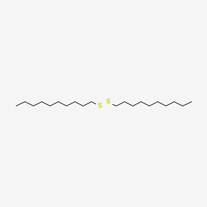 molecular formula C20H42S2 B1670170 Decyl disulfide CAS No. 10496-18-1