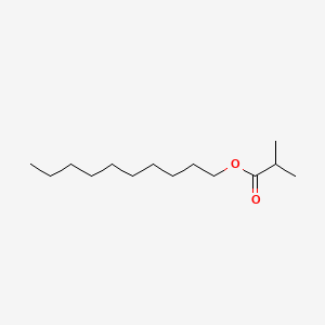 molecular formula C14H28O2 B1670178 Decyl isobutyrate CAS No. 5454-22-8