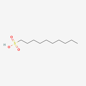 molecular formula C10H22O3S B1670179 Decane-1-sulfonic acid CAS No. 20283-21-0