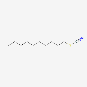 molecular formula C11H21NS B1670180 Decyl thiocyanate CAS No. 5349-20-2