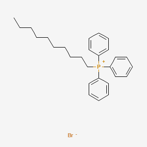 molecular formula C28H36BrP B1670181 Decyltriphenylphosphonium bromide CAS No. 32339-43-8