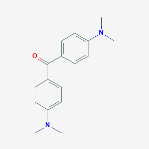 molecular formula C17H20N2O B167019 Michler's ketone CAS No. 90-94-8