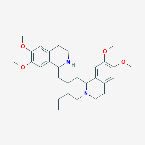 molecular formula C29H38N2O4 B1670200 Dehydroemetine CAS No. 4914-30-1