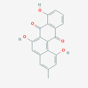 molecular formula C19H12O5 B1670205 Dehydrorabelomycin 