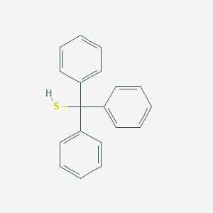 molecular formula C19H16S B167021 Triphenylmethanethiol CAS No. 3695-77-0