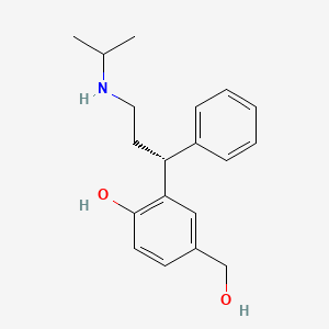 molecular formula C19H25NO2 B1670210 DE(isopropyl)desfesoterodine CAS No. 194482-42-3