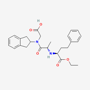 molecular formula C26H32N2O5 B1670214 Delapril CAS No. 83435-66-9