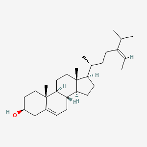 molecular formula C29H48O B1670223 Fucosterol CAS No. 18472-36-1