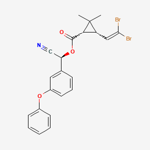 molecular formula C22H19Br2NO3 B1670228 Deltamethrin-d5 CAS No. 52918-63-5