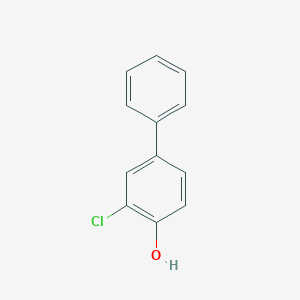 molecular formula C12H9ClO B167023 2-Chloro-4-phenylphenol CAS No. 92-04-6