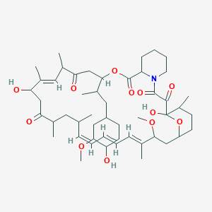 molecular formula C50H77NO12 B1670236 Demethoxyrapamycin CAS No. 83482-58-0