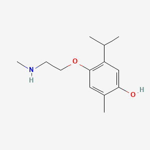 molecular formula C13H21NO2 B1670241 Demethyldeacetylmoxisylyte CAS No. 72732-50-4