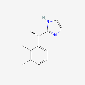 molecular formula C13H16N2 B1670242 Demiditraz CAS No. 944263-65-4