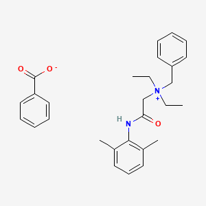 molecular formula C28H34N2O3 B1670245 Bitrex CAS No. 3734-33-6