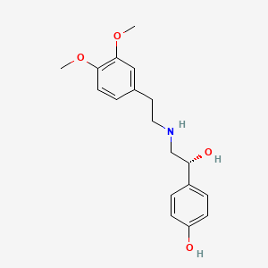 molecular formula C18H23NO4 B1670247 Denopamine CAS No. 71771-90-9
