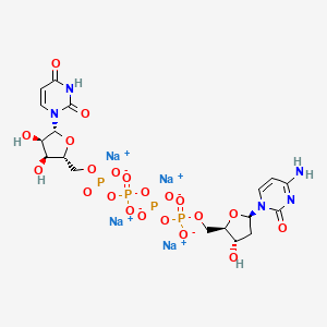 molecular formula C18H23N5Na4O21P4 B1670248 Denufosol tetrasodium CAS No. 318250-11-2