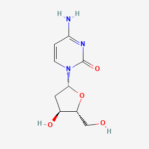 molecular formula C9H13N3O4 B1670253 Deoxycytidine CAS No. 951-77-9