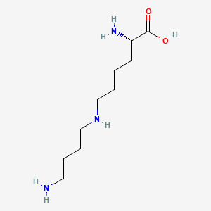 molecular formula C10H23N3O2 B1670255 Deoxyhypusine CAS No. 82543-85-9