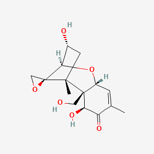 molecular formula C15H20O6 B1670258 Deoxynivalenol CAS No. 51481-10-8
