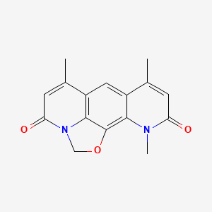 molecular formula C16H14N2O3 B1670259 Deoxynybomycin CAS No. 27259-98-9