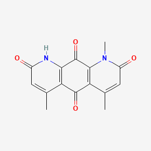 molecular formula C15H12N2O4 B1670260 Deoxynyboquinone 