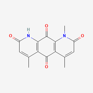 molecular formula C15H12N2O4 B1670260 Deoxynyboquinone CAS No. 96748-86-6