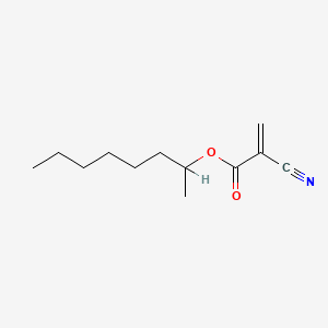 molecular formula C12H19NO2 B1670273 2-辛基氰基丙烯酸酯 CAS No. 133978-15-1
