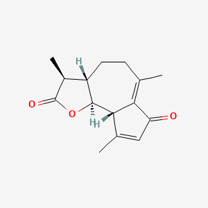 molecular formula C15H18O3 B1670276 Leukomisin CAS No. 17946-87-1