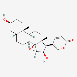 molecular formula C24H32O5 B1670279 Deacetylcinobufagin CAS No. 4026-95-3