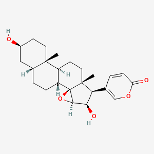 molecular formula C24H32O5 B1670279 Desacetylcinobufagin CAS No. 4026-95-3
