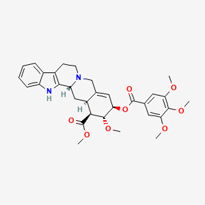 molecular formula C32H36N2O8 B1670284 Deserpideine CAS No. 2671-59-2
