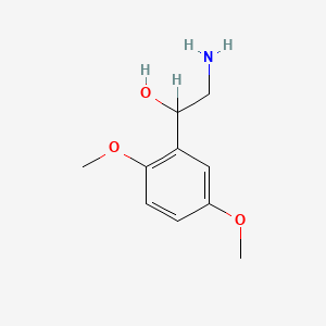 molecular formula C10H15NO3 B1670291 Desglymidodrine CAS No. 3600-87-1