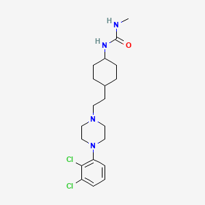 molecular formula C20H30Cl2N4O B1670298 Desmethyl cariprazine CAS No. 839712-15-1