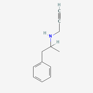 molecular formula C12H15N B1670301 Desmethylselegiline CAS No. 18913-84-3