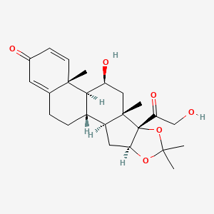 molecular formula C24H32O6 B1670306 Desonide CAS No. 638-94-8