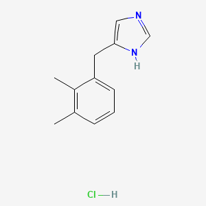 molecular formula C12H15ClN2 B1670314 Detomidine Hydrochloride CAS No. 90038-01-0