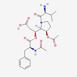 molecular formula C25H35N3O8 B1670315 Detoxin C1 CAS No. 74717-53-6