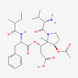 molecular formula C28H41N3O8 B1670316 Detoxin D1 CAS No. 37878-19-6