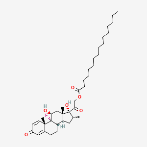 molecular formula C38H59FO6 B1670330 Dexamethasone Palmitate CAS No. 14899-36-6