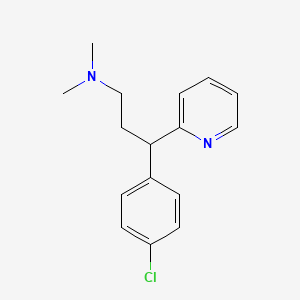 B1670334 Dexchlorpheniramine CAS No. 25523-97-1