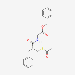 molecular formula C21H23NO4S B1670335 Dexecadotril CAS No. 112573-72-5