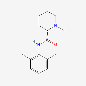 molecular formula C15H22N2O B1670343 Dexivacaine CAS No. 24358-84-7