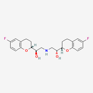 molecular formula C22H25F2NO4 B1670347 Dexnebivolol CAS No. 118457-15-1