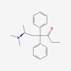 molecular formula C21H27NO B1670355 Dextromethadone CAS No. 5653-80-5