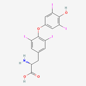 molecular formula C15H11I4NO4 B1670358 Dextrothyroxine CAS No. 51-49-0