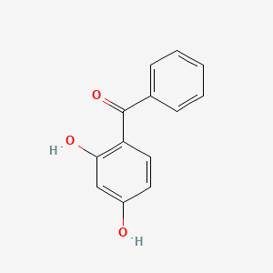 molecular formula C13H10O3 B1670367 2,4-Dihydroxybenzophenone CAS No. 131-56-6