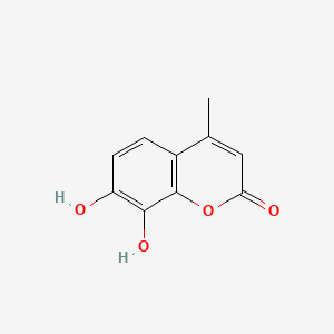 molecular formula C10H8O4 B1670369 7,8-二羟基-4-甲基香豆素 CAS No. 2107-77-9