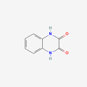 molecular formula C8H6N2O2 B1670375 2,3-Dihydroxyquinoxaline CAS No. 15804-19-0