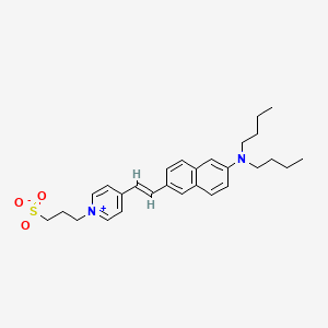 molecular formula C28H36N2O3S B1670376 Di-4-ANEPPS CAS No. 90134-00-2