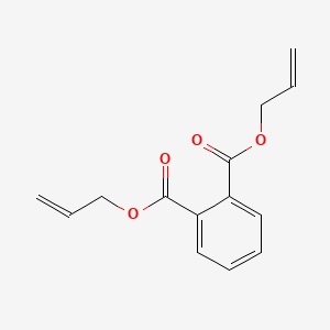 molecular formula C6H4(CO2CH2CHCH2)2<br>C14H14O4 B1670388 Diallyl phthalate CAS No. 131-17-9